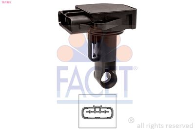 Mass Air Flow Sensor FACET 10.1335