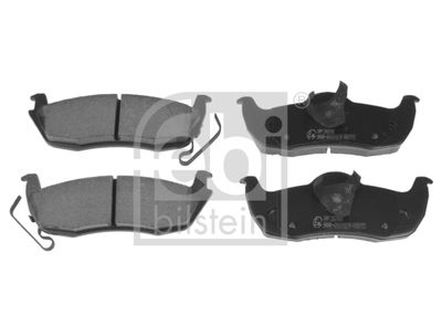 Brake Pad Set, disc brake FEBI BILSTEIN 116339