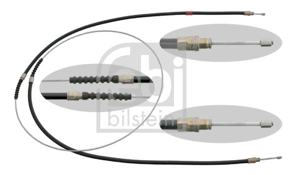 FEBI BILSTEIN 17903 Cable Pull, parking brake
