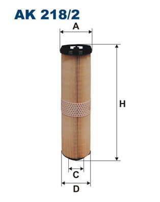 Air Filter FILTRON AK 218/2