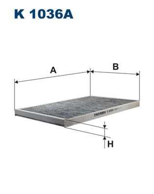 FILTRON K 1036A Filter, cabin air
