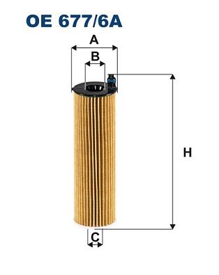 FILTRON OE 677/6A Oil Filter