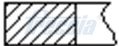 FRECCIA FR10-375200 Piston Ring Kit