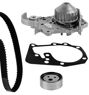 Water Pump & Timing Belt Kit GRAF KP1035-2