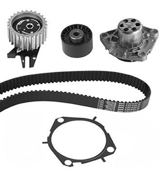 Water Pump & Timing Belt Kit GRAF KP1352-1