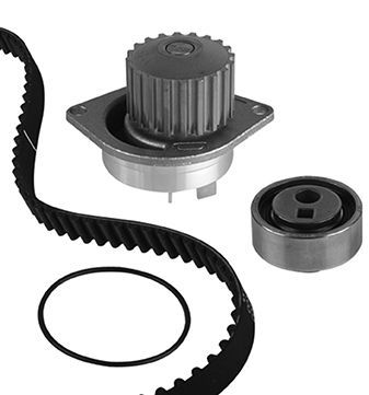 Water Pump & Timing Belt Kit GRAF KP491-1