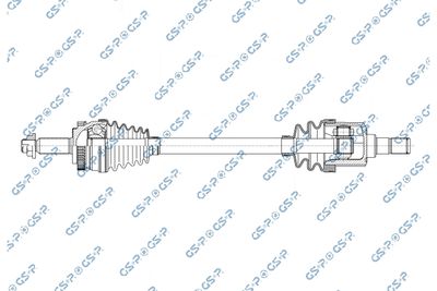 Drive Shaft GSP 201210