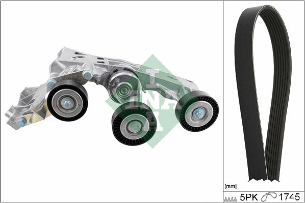 Schaeffler INA 529 0148 10 V-Ribbed Belt Set