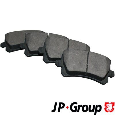 JP GROUP 1163706610 Brake Pad Set, disc brake