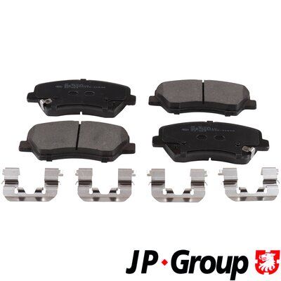 JP GROUP 3663604410 Brake Pad Set, disc brake