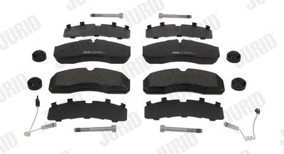 Brake Pad Set, disc brake JURID 2916009561