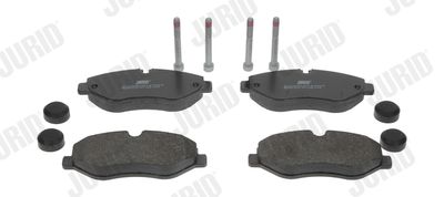 Brake Pad Set, disc brake JURID 2919209560