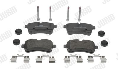 Brake Pad Set, disc brake JURID 2923209560