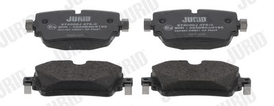 Brake Pad Set, disc brake JURID 574000J