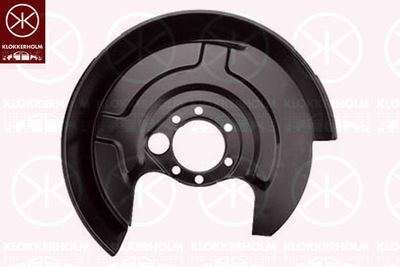 Splash Guard, brake disc KLOKKERHOLM 0018878