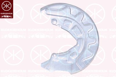 Splash Guard, brake disc KLOKKERHOLM 0027375