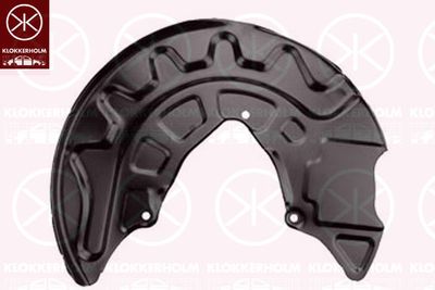 Splash Guard, brake disc KLOKKERHOLM 0027378