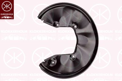 Splash Guard, brake disc KLOKKERHOLM 0031878