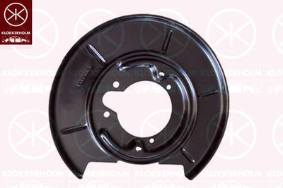 Splash Guard, brake disc KLOKKERHOLM 0054877