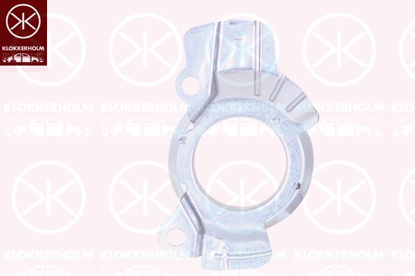 KLOKKERHOLM 3266378 Splash Guard, brake disc
