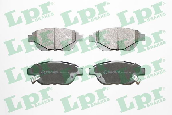 LPR 05P1760 Brake Pad Set, disc brake