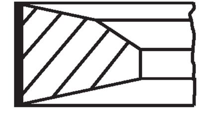 Piston Ring Kit MAHLE 001 35 N0