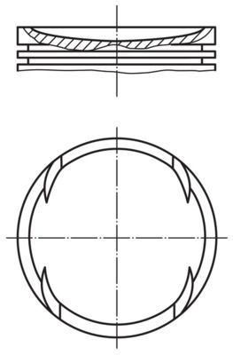 Piston MAHLE 001 40 02