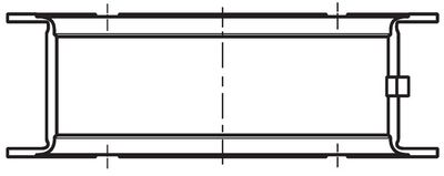 Crankshaft Bearing MAHLE 001 FL 10358 025