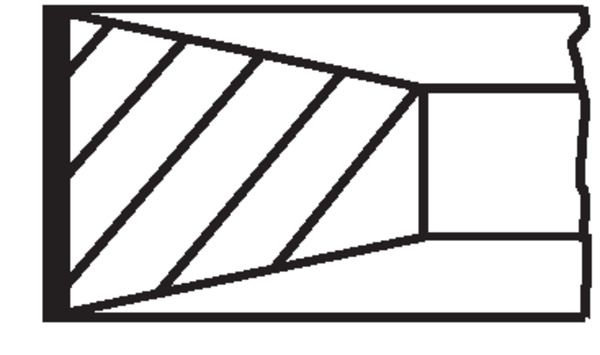 MAHLE 003 37 N0 Piston Ring Kit