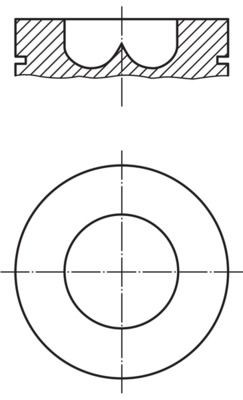 MAHLE 008 05 00 Piston