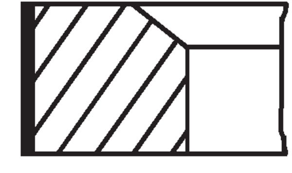 MAHLE 022 23 N0 Piston Ring Kit