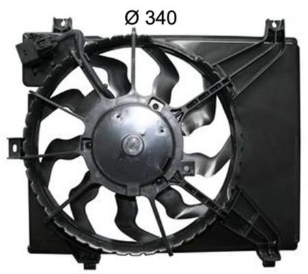 MAHLE CFF 398 000S Fan, engine cooling