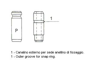 Valve Guide METELLI 01-2058