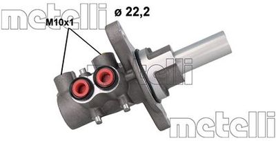 Brake Master Cylinder METELLI 05-1166