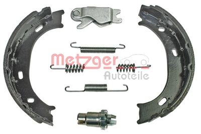 Brake Shoe Set, parking brake METZGER 0152006