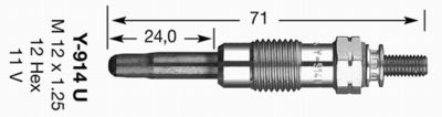 Glow Plug NGK 2643