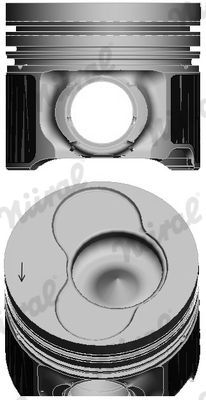 Piston NÜRAL 87-421000-10