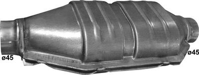 Centre Muffler, universal POLMO 00.258