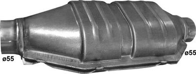 Centre Muffler, universal POLMO 00.260