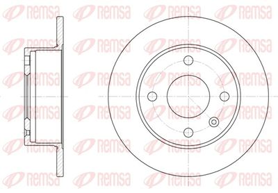 Brake Disc REMSA 6095.00