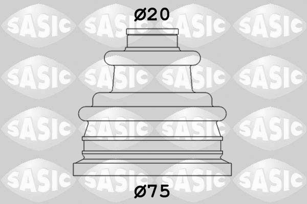SASIC 4003404 Bellow Kit, drive shaft