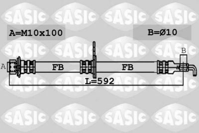 Brake Hose SASIC 6606088