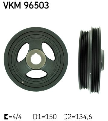 SKF VKM 96503 Belt Pulley, crankshaft