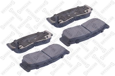 Brake Pad Set, disc brake STELLOX 000 001B-SX