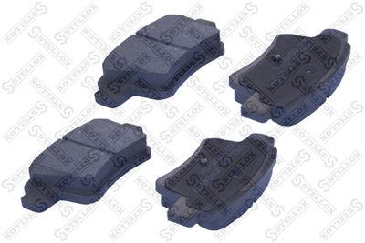 Brake Pad Set, disc brake STELLOX 000 002B-SX