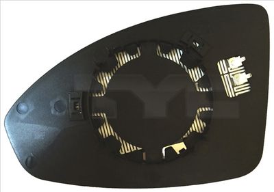 Mirror Glass, exterior mirror TYC 306-0016-1
