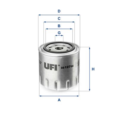 Oil Filter UFI 23.127.02