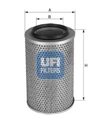 Air Filter UFI 27.973.00